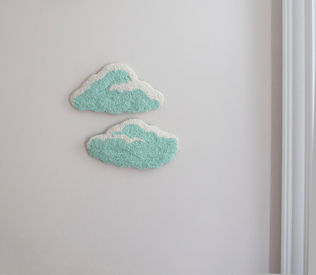 Beautiful Day Clouds - Set of 2